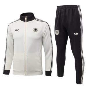 Survetement Allemagne Veste 2026 2027 Blanc Cassé