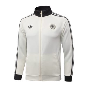 Survetement Allemagne Veste 2026 2027 Blanc Cassé
