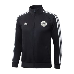 Survetement Allemagne Veste 2026 2027 Noir Blanc