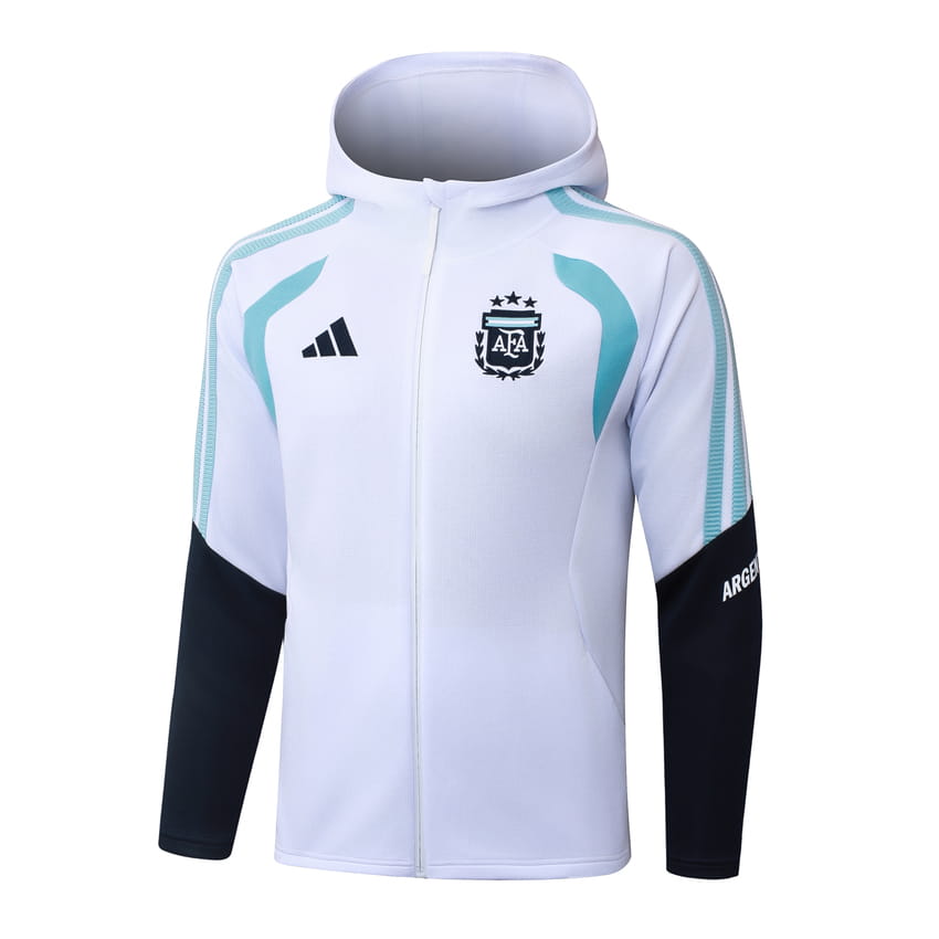 Survetement Argentine Sweat 2026 2027 Blanc Bleu