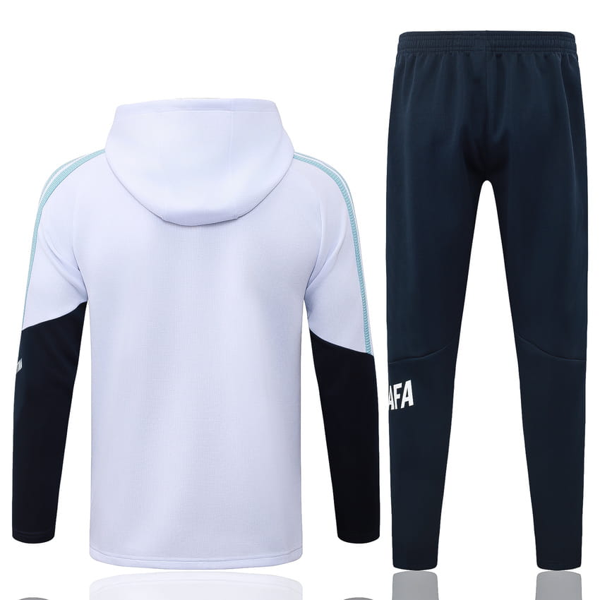 Survetement Argentine Sweat 2026 2027 Blanc Bleu