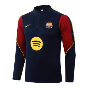 Survetement Barca Training 2026 2027 Bleu Nuit