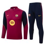 Survetement Barca Training 2026 2027 Rouge Foncé