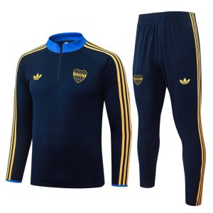 Survetement Boca Junior Training 2026 2027 Bleu Sombre