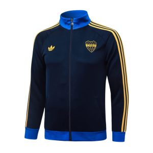 Survetement Boca Junior Veste 2026 2027 Bleu Sombre