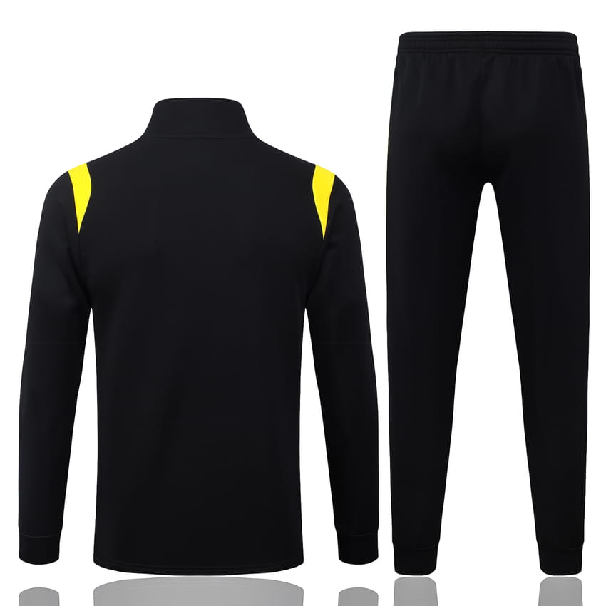 Survetement Bresil Veste 2026 2027 Noir Jaune