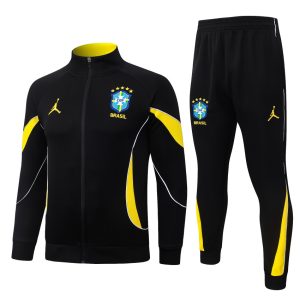 Brazil Tracksuit Jacket 2026 2027 Black Night