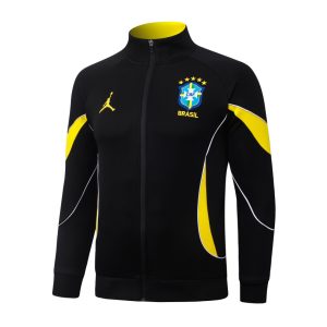 Brazil Tracksuit Jacket 2026 2027 Black Night