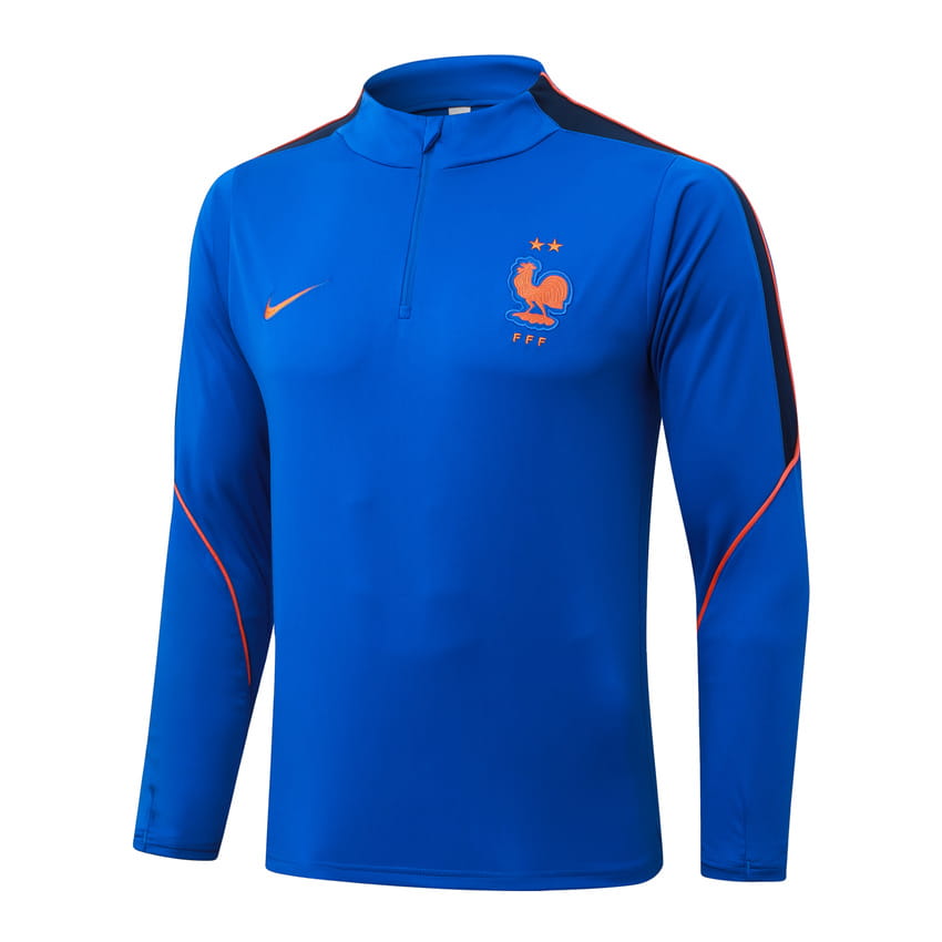 Survetement Equipe de France Training 2026 2027 Bleu Clair
