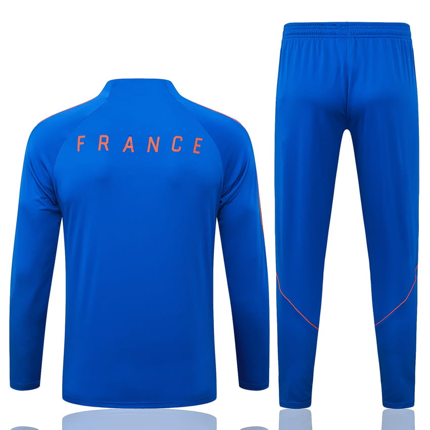 Survetement Equipe de France Training 2026 2027 Bleu Clair
