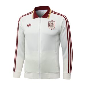 Survetement Espagne Veste 2026 2027 Blanc Rouge