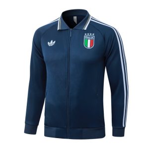 Survetement Italie Veste 2026 2027 Bleu Sombre
