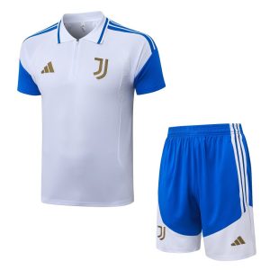 Survetement Juventus Polo 2026 2027 Blanc Bleu