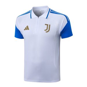 Survetement Juventus Polo 2026 2027 Blanc Bleu