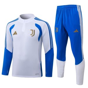 Tuta da allenamento Juventus 2026/2027 bianca e blu