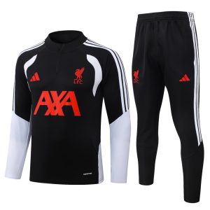 Survetement Liverpool Training 2026 2027 Noir Blanc