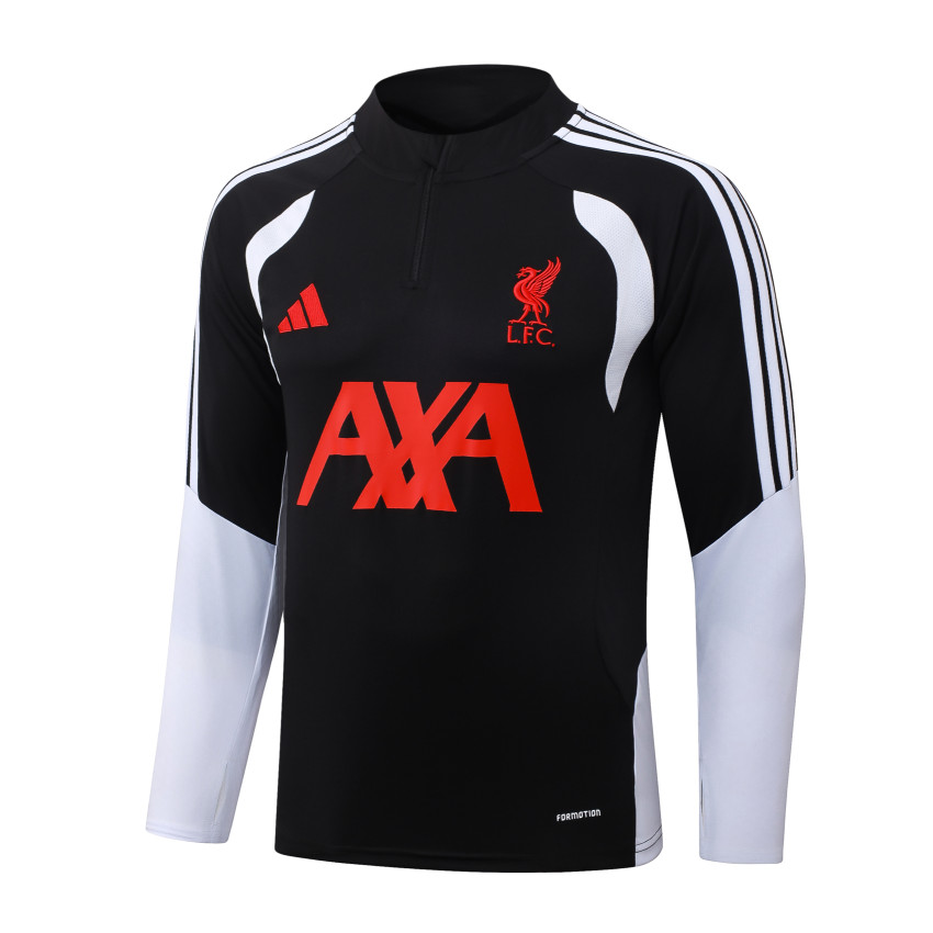 Survetement Liverpool Training 2026 2027 Noir Blanc