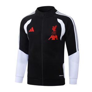 Survetement Liverpool Veste 2026 2027 Noir Blanc