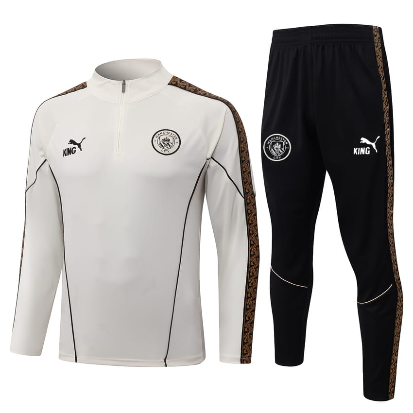 Manchester City Training Tracksuit 2026-2027 White Cream