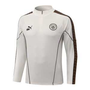 Manchester City Training Tracksuit 2026-2027 White Cream