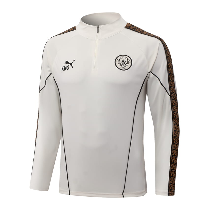 Manchester City Training Tracksuit 2026-2027 White Cream