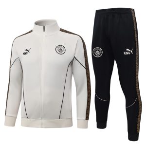 Manchester City Tracksuit Jacket 2026-2027 White Cream