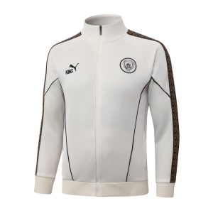 Manchester City Tracksuit Jacket 2026-2027 White Cream