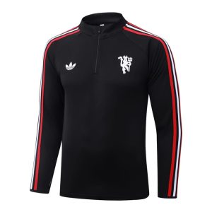 Survetement Manchester United Training 2026 2027 Noir Sombre