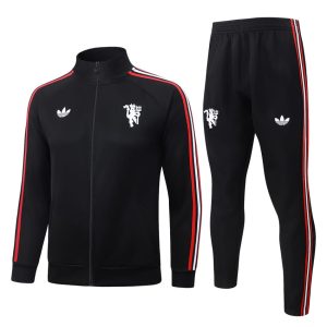 Survetement Manchester United Veste 2026 2027 Noir Sombre