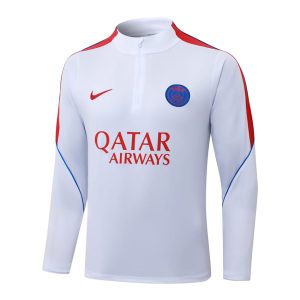 Chándal de entrenamiento del PSG 2026-2027 Blanco Rojo