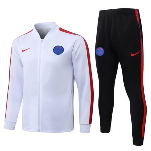 Chaqueta de chándal del PSG 2026-2027 Blanca Roja