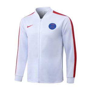 Chaqueta de chándal del PSG 2026-2027 Blanca Roja