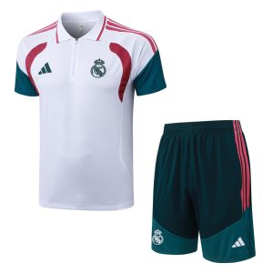 Chándal polo del Real Madrid 2026-2027 Blanco Rojo