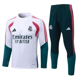 Chándal de entrenamiento del Real Madrid 2026-2027 Blanco Rojo