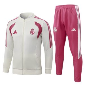 Chaqueta de chándal del Real Madrid 2026/2027 Beige Rojo