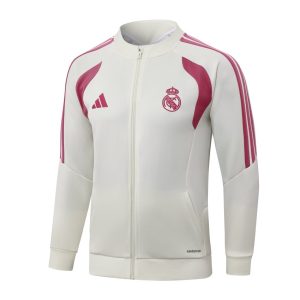 Chaqueta de chándal del Real Madrid 2026/2027 Beige Rojo