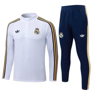 Chaqueta de chándal del Real Madrid 2026-2027 Blanco Claro