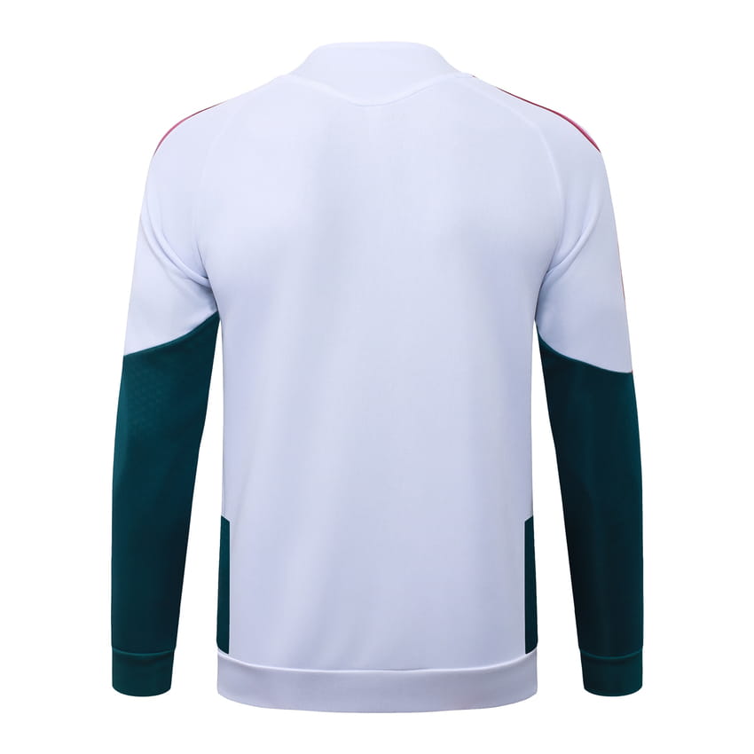 Survetement Real Madrid Veste 2026 2027 Blanc Rouge