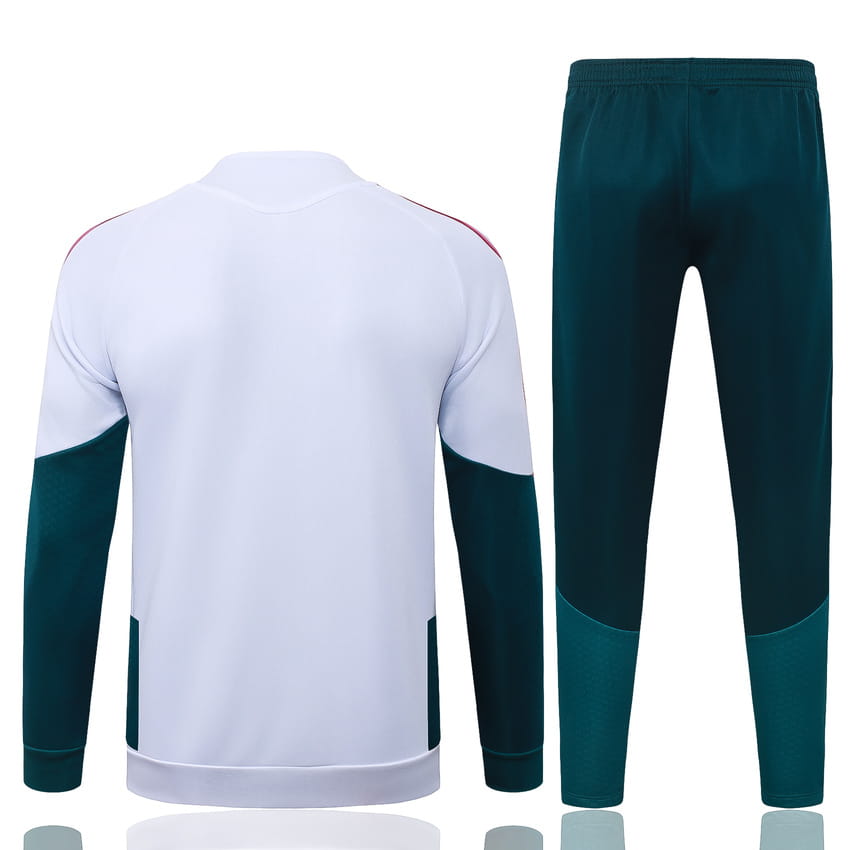 Survetement Real Madrid Veste 2026 2027 Blanc Rouge