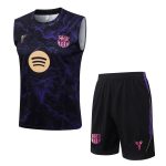 Debardeur Short Barca 2026 2027 Noir Violet (1)