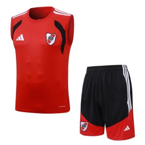 Debardeur Short River Plate 2026 2027 Rouge Clair
