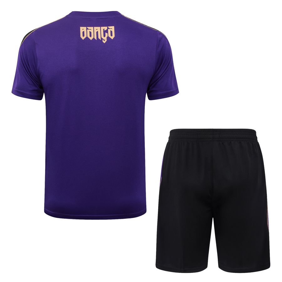 Ensemble Maillot Short Barca 2026 2027 Violet (2)