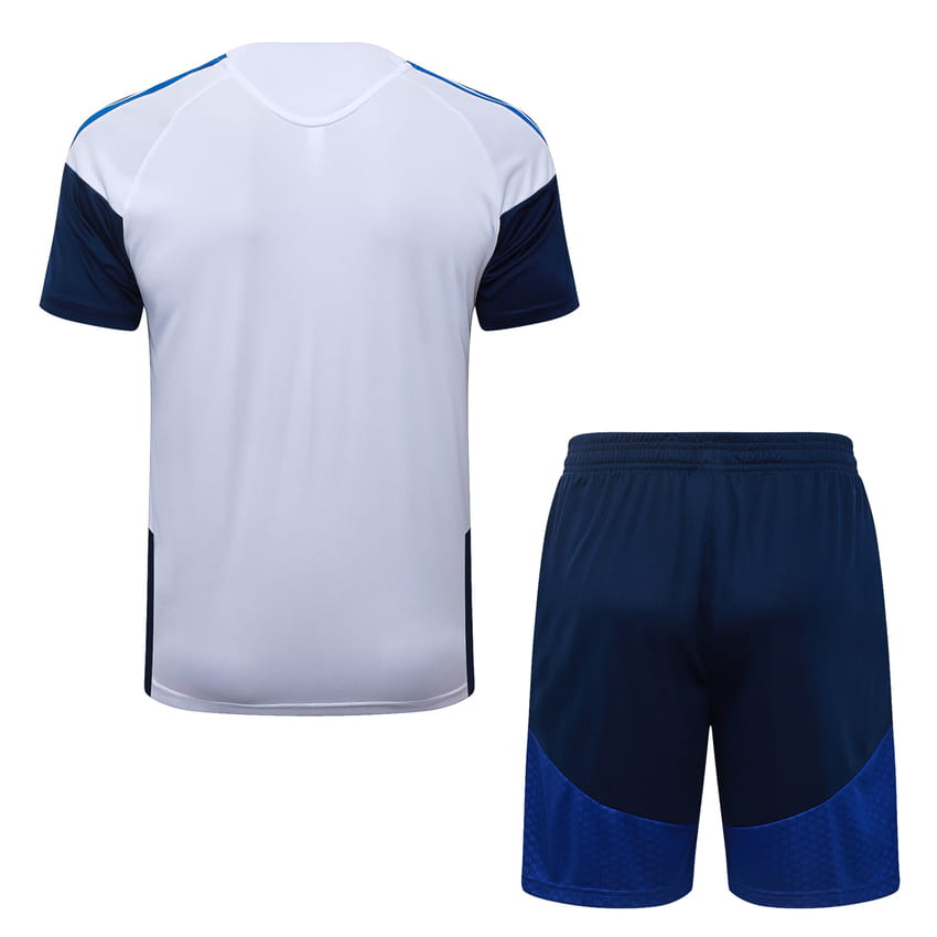 Ensemble Maillot Short Boca Junior 2026 2027 Bleu Blanc