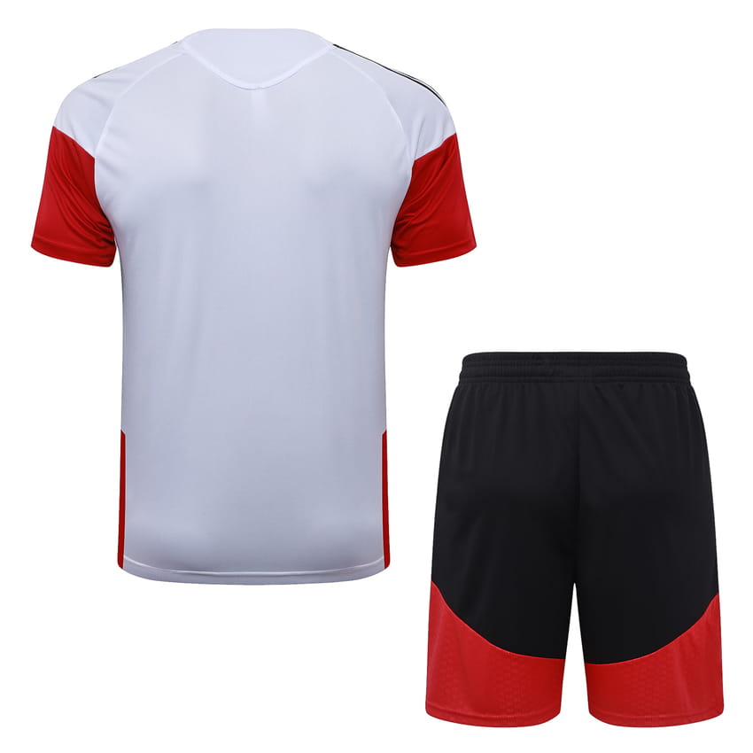 Ensemble Maillot Short River Plate 2026 2027 Rouge blanc