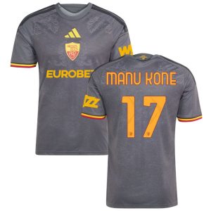 Terza maglia dell'AS Roma 2026/2027 di Manu Kone