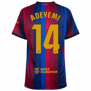 Barca Heimtrikot 2026/2027 Adeyemi (2)