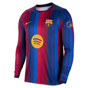 Maglia da casa del Barça 2026/2027 a maniche lunghe (1)