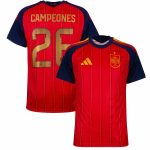 Maillot Espagne Domicile 2026 2027 Campeones (1)