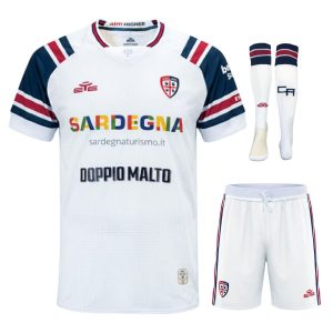 Camiseta de visitante del Cagliari 2026-2027 para niños