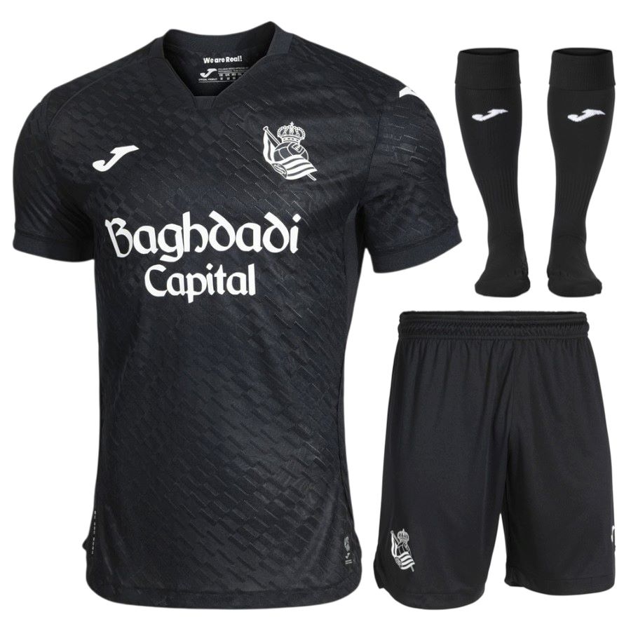 Maillot Kit Enfant Real Sociedad Exterieur 2026 2027 (1)